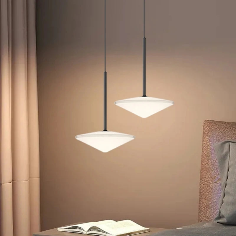suspension en verre au design postmoderne pour décoration intérieure - vue 3 sur 10
