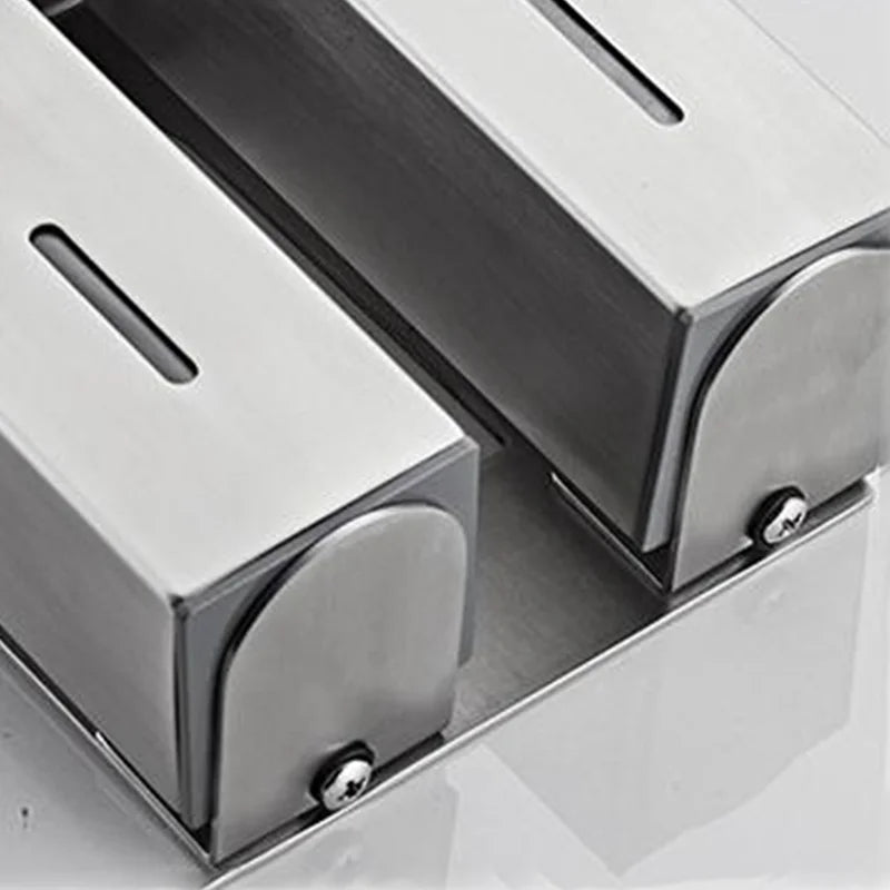 accessoires en acier inoxydable pour distributeurs de savon moderne - vue 5 sur 12