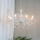 lustre romantique en cristal pour chambre d'enfant moderne