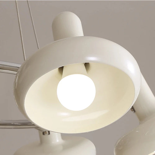 lustre bauhaus led suspendu pour table à manger - vue 7 sur 8