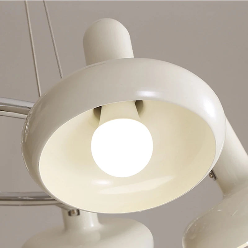 lustre bauhaus led suspendu pour table à manger - vue 6 sur 8