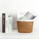 panier en jonc de mer pour rangement et décoration