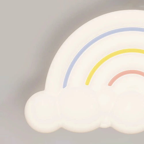 plafonnier nuage arc-en-ciel pour chambre d'enfant décor moderne - vue 7 sur 10