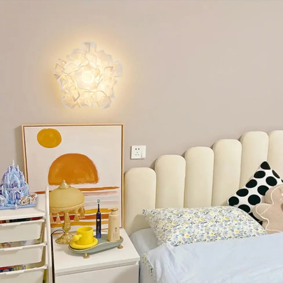 applique murale led romantique en acrylique pour un éclairage moderne - vue 4 sur 6