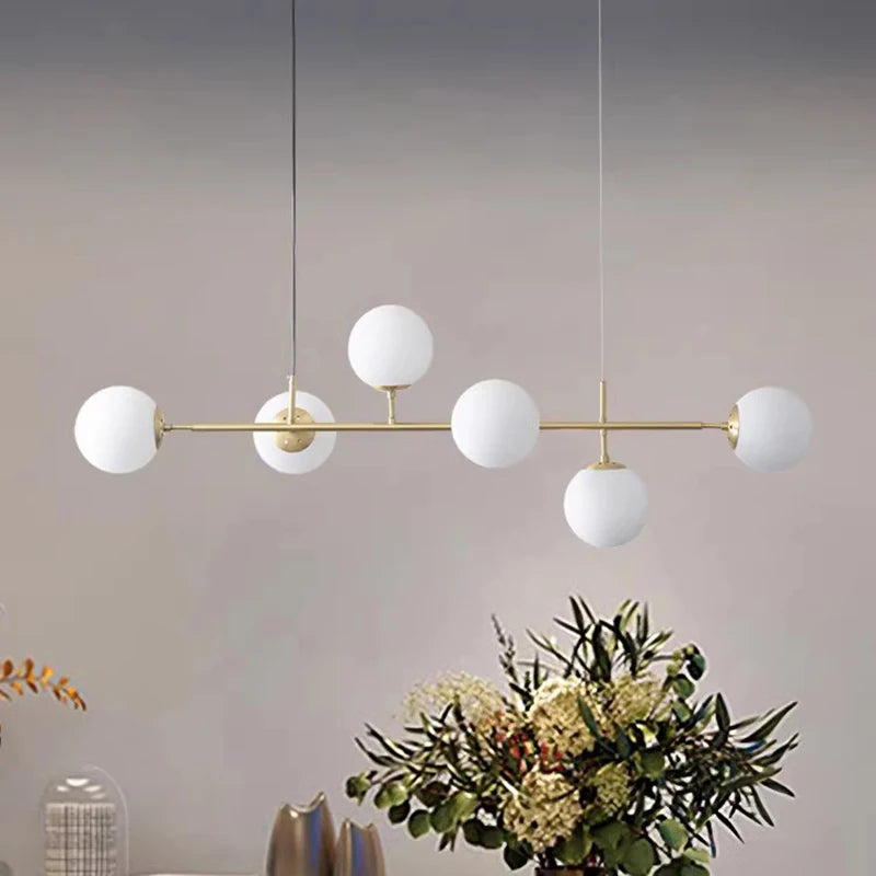 lustre Moderne salle à manger lumières éclairage intérieur LED décoratif éclairage intérieur - vue 3 sur 8