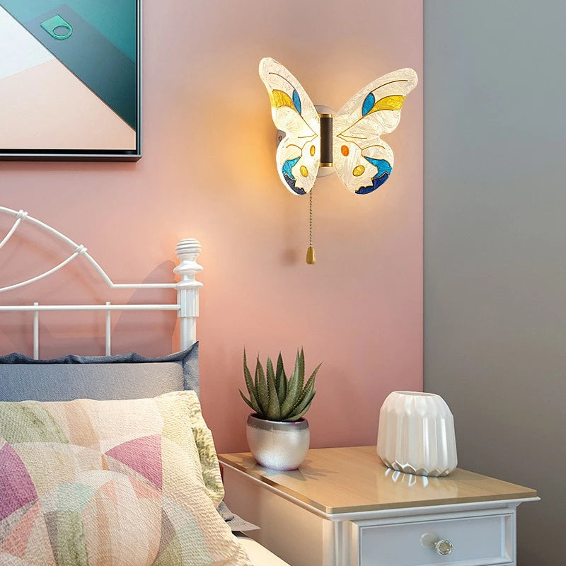 applique murale papillon décorative design nordique pour intérieur moderne - vue 3 sur 7