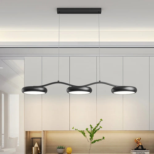Lustre led pour bar décoration maison - vue 2 sur 8