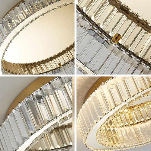 Plafonnier moderne en cristal led pour décoration intérieure - vue 7 sur 6