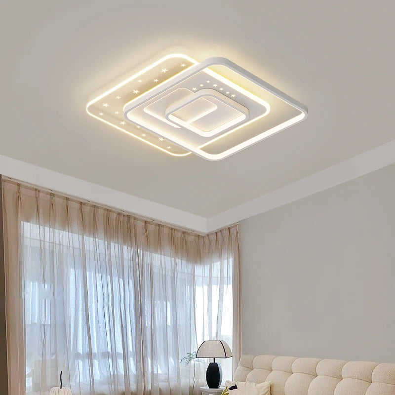 plafonnier led nordique créatif pour éclairage intérieur moderne - vue 3 sur 9