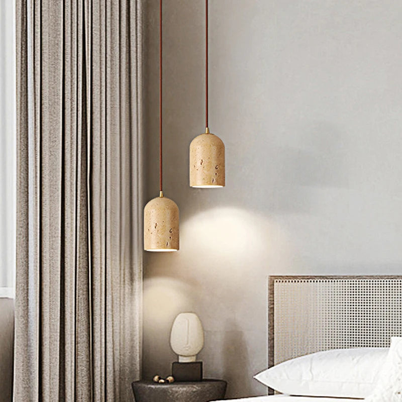 Lampe Japonaise Nordique Créative Rétro Suspendue - vue 5 sur 7
