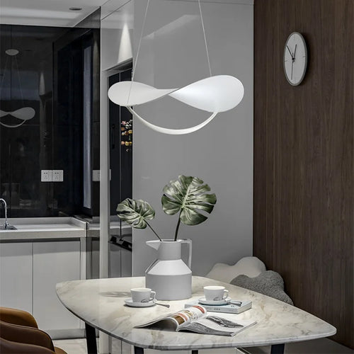 suspension en tissu pour décoration intérieure moderne italienne - vue 4 sur 8