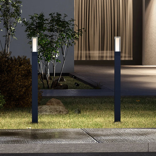lampe led imperméable moderne pour extérieur en aluminium - vue 4 sur 14