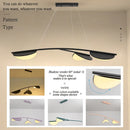 lampe décorative moderne en forme de feuille dabricot pour intérieur