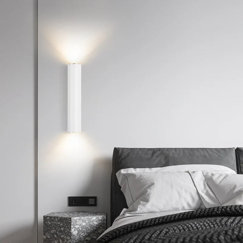 applique murale led nordique moderne pour décoration intérieure - vue 4 sur 9