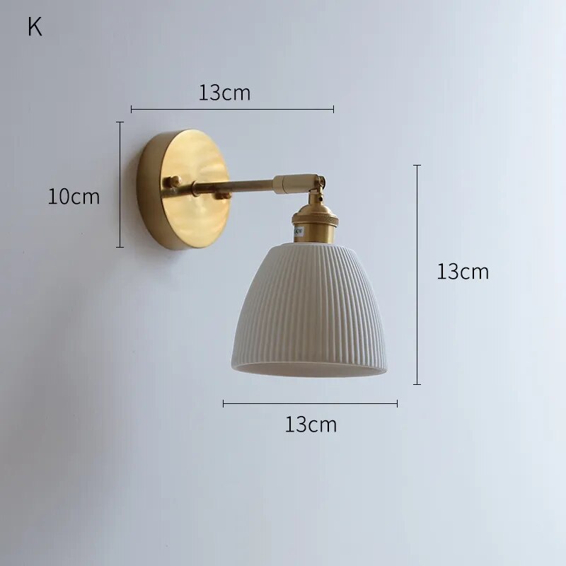 applique murale led iwhd nordique japonaise - vue 23 sur 23