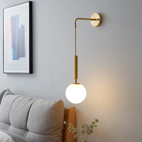 applique murale led moderne simple style nordique décoratif luxe - vue 3 sur 12