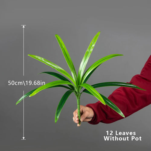 plantes artificielles de magnolia et feuilles tropicales pour décoration - vue 9 sur 9