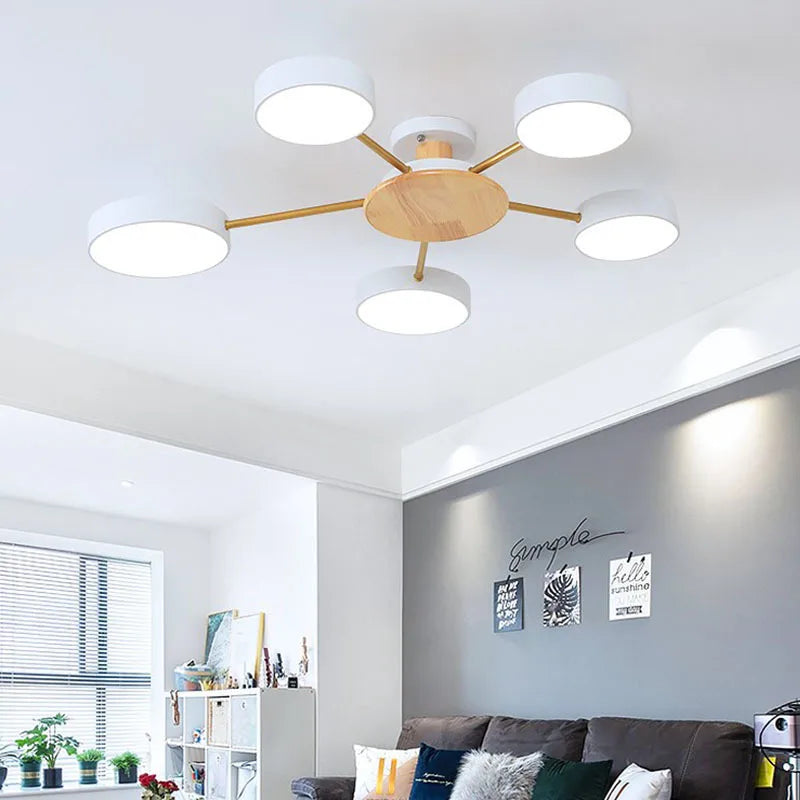 plafonnier moderne créatif pour décoration intérieure en led - vue 3 sur 25