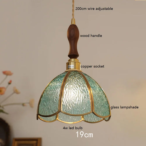 iwhd lampe à main led moderne en verre cuivre papillon - vue 21 sur 28