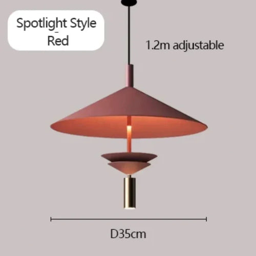 lustre moderne en métal design nordique pour éclairage intérieur - vue 10 sur 11