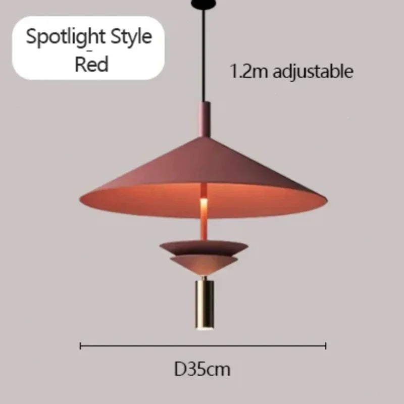 lustre moderne en métal design nordique pour éclairage intérieur - vue 9 sur 11