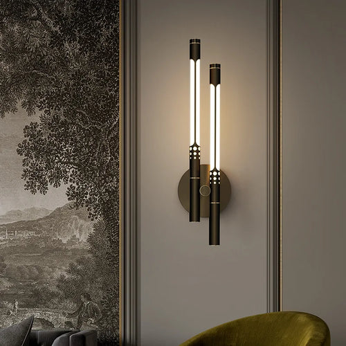 applique murale led moderne minimaliste pour intérieur élégant - vue 3 sur 12