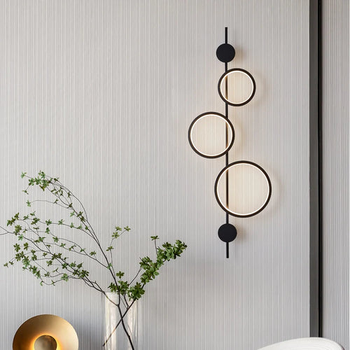 applique murale nordique à led design moderne pour décoration intérieure - vue 3 sur 8