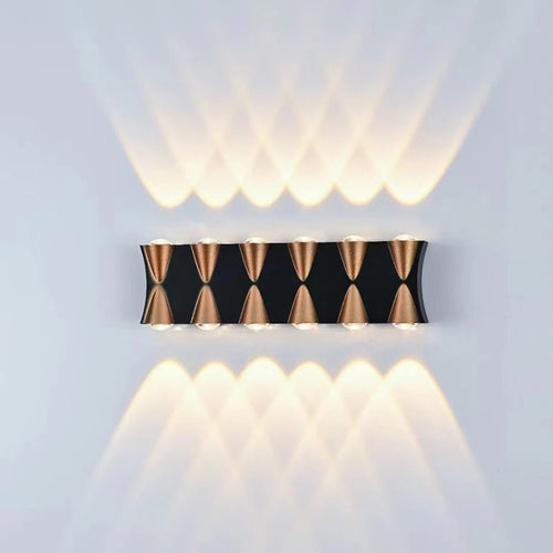 applique murale extérieure moderne pour jardin et hôtel - vue 11 sur 11