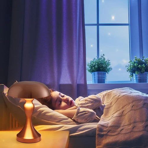 lampe de Table à LED capteur tactile bureau veilleuse Rechargeable sans fil - vue 3 sur 9