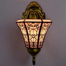 tiffany miroir rétro lampe tournesol simple tête applique murale