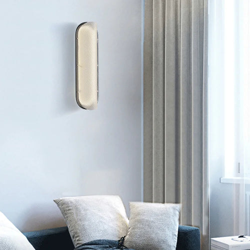 applique murale bande longue nordique moderne luxe hôtel décoration artistique - vue 4 sur 6