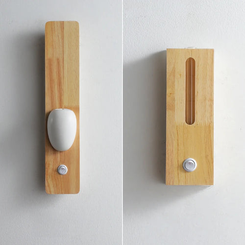 applique murale led en bois pour intérieur décoratif 2023 - vue 5 sur 8