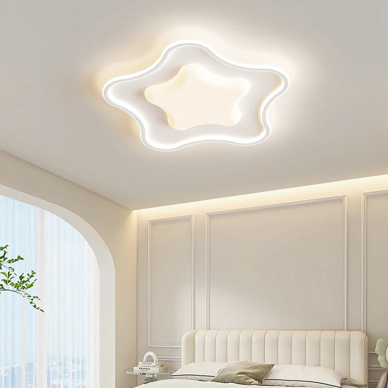 plafonnier led étoile moderne pour décoration intérieure élégante - vue 6 sur 17