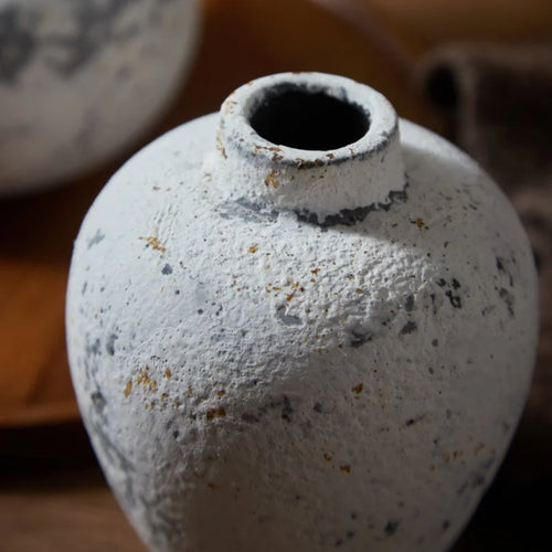 vase en céramique fait main pour fleurs séchées décoration maison - vue 6 sur 9