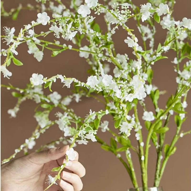 fleur de saule artificielle pour décoration et photographie - vue 5 sur 6