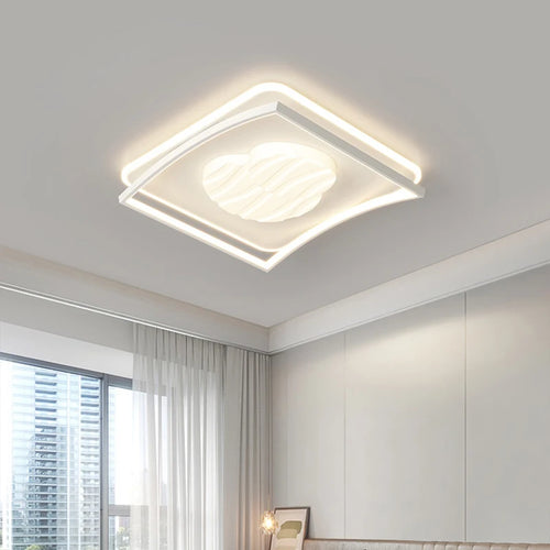 plafonnier led design nordique moderne luminaire décoratif simple - vue 2 sur 11