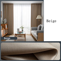 Rideau occultant épais sur mesure style moderne salon