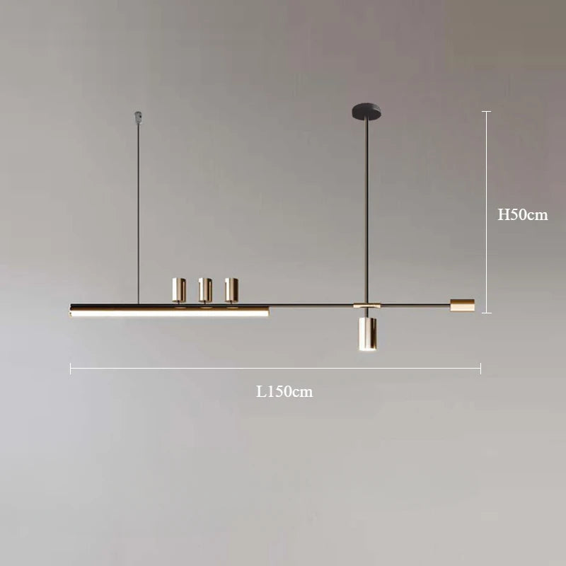 lustre moderne design minimaliste nordique pour décoration intérieure