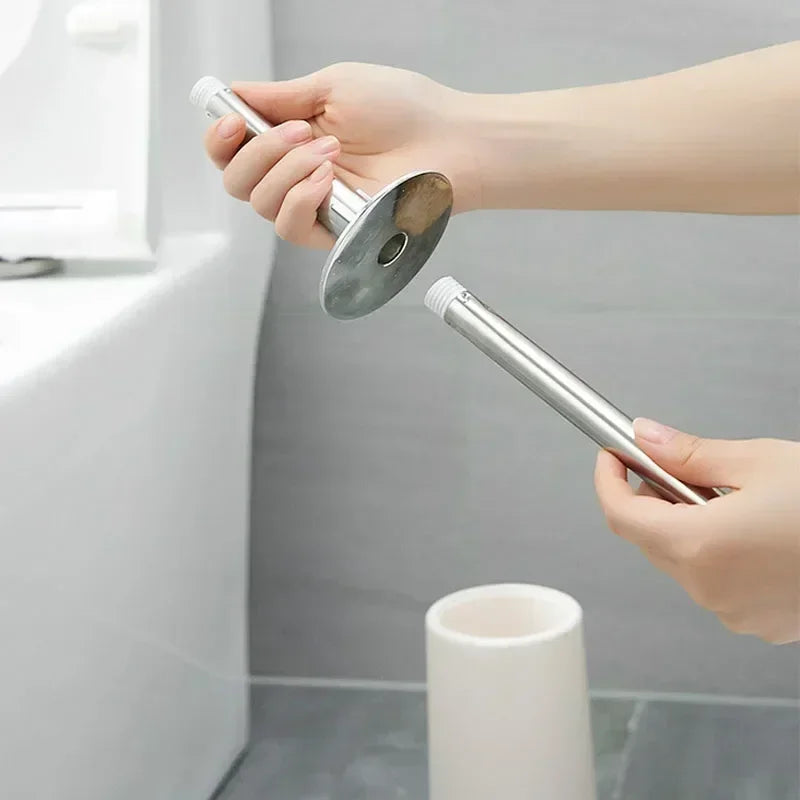 brosse de toilette créative avec support pour salle de bain - vue 4 sur 10