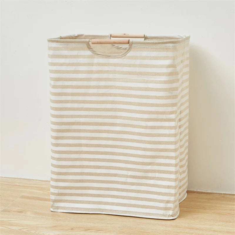 panier de rangement pliable pour linge sale avec poignée - vue 12 sur 12