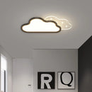 lustre nuage lumineux suspension décoration intérieure luminair
