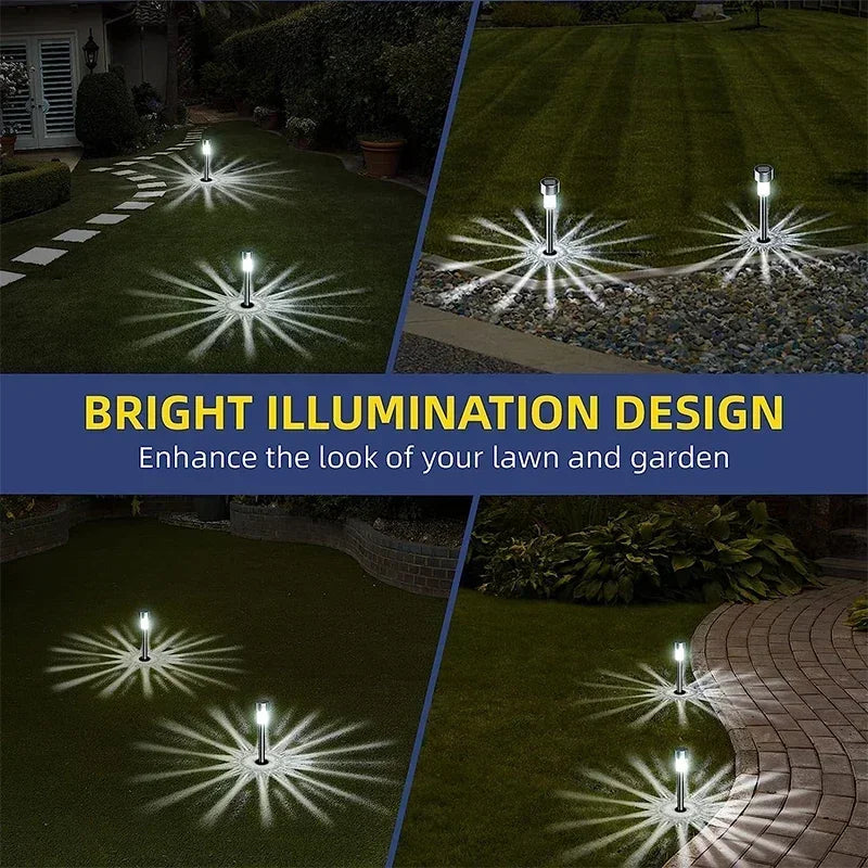 lampes solaires d'extérieur pour jardin et décoration de paysage - vue 3 sur 9