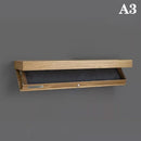 solution de rangement murale étagère design avec compartiment secret