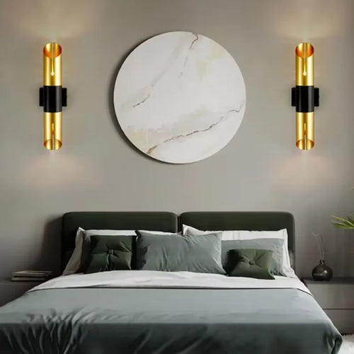applique murale nordique moderne à double tête décorative - vue 6 sur 7