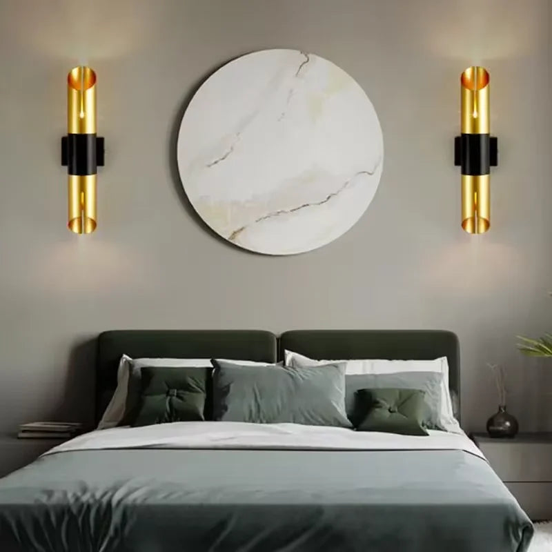 applique murale nordique moderne à double tête décorative - vue 5 sur 7