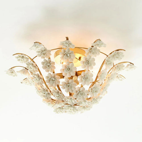 lustre style royal empire rétro avec led intégrée - vue 8 sur 7