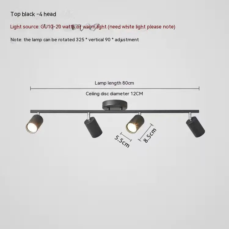 haoze gu10 led plafonniers maison magasin