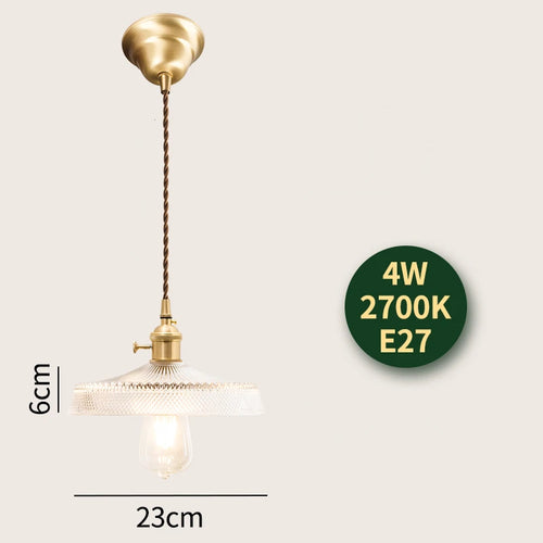 suspension en verre diamant led nordique moderne - vue 12 sur 30