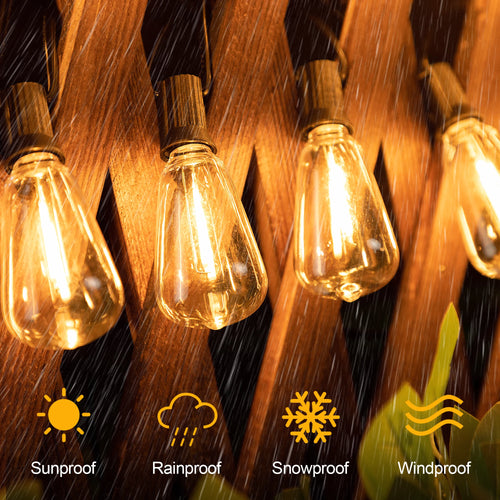 guirlande lumineuse extérieure à led étanche pour décoration - vue 5 sur 10