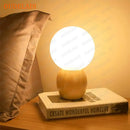 Lampe de table en bois pour chambre à coucher